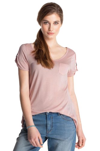 ESPRIT Damen T-Shirt, C21606, Gr. 38 (M), Rosa (beverley rose 686) Preisvergleich