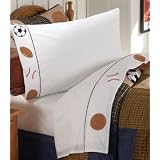 Classic Sports Twin Sheet Set by 
