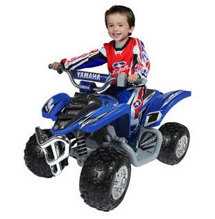 Yamaha Raptor 700R Boys' ATV 12-Volt Battery-Powered Ride-On