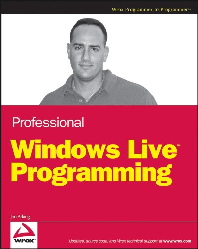 Professional Windows Live Programming (Programmer to Programmer)