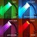Garten & Freizeit : LED - Dusche Duschkopf Wellness Brause 4-farbig