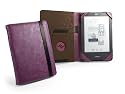 Tuff-Luv Embrace case for e-readers compatible with Kobo Touch / Bookeen Cybook Odyssey - Chocolate Plum Purple