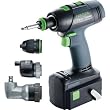Festool 564397 T18 18V Lithium-Ion 3 Ah Cordless Drill Set