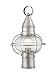 Livex Lighting 26902-91 Newburyport 1 BN Outdoor Post Lantern, Brushed Nickel