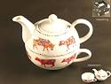 Tea for One 'Cow Parade', Porzellan