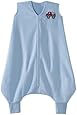 HALO Big Kids SleepSack Micro Fleece Wearable Blanket, Blue, 2-3T