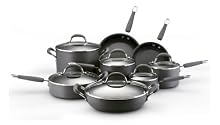 KitchenAid Gourmet Essentials Hard-Anodized 14-Piece Cookware Set