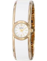 Caravelle New York Womens 44L144 Analog Display Japanese Quartz Two Tone Watch