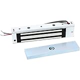 Docooler Single Door 12V Electric Magnetic Electromagnetic Lock (350LB) Holding Force for Access Control - 180KG