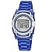 Kids Digital 8 Alarm Vibrating Watch Medication Reminder Potty Urinary Training Vibration Pill Alert Vibra Medical Reminder for Children (Dark Blue)