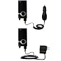 Essential Kit for the Pure Digital Flip Video Mino includes a Car and Wall Charger - Gomadic Brand w/ TipExchange Technology