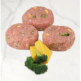 Chicken Burgers with Broccoli and Cheddar 8 Burgers - 6 oz each by Prime Time Butche