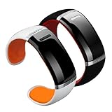 FlylinkTech&reg; Gift For Pregnant Women Radiation Protection Fashion LED Wrist Watch Wireless Bluetooth Bracelet Smart Watch Anti-lost Smart Bluetooth 3.0 Watch Bracelet Mic & Speaker Headset Call Vibration NFC Wireless dual- mode Smart Bluetooth Bracelet-Gift For Pregnant Women (White)