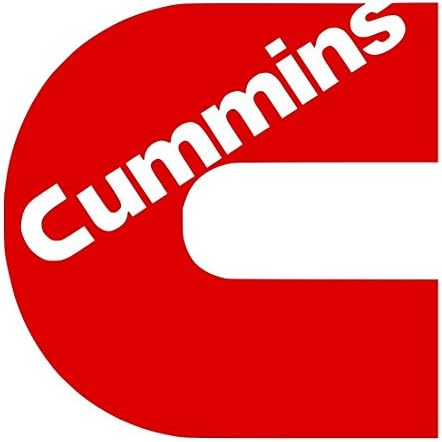 Turbo Diesel Ram Cummins Die Cut Decal Sticker 8.5'' Width by 8.5'' Height