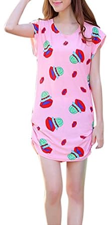 THES Womens Loose All-match Sweet Latern 