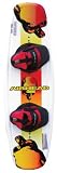 Kwik Tek Airhead BoneHead Wakeboard with Wrap Binding (124cm)