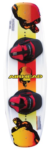 Kwik Tek Airhead BoneHead Wakeboard with Wrap Binding (124cm)