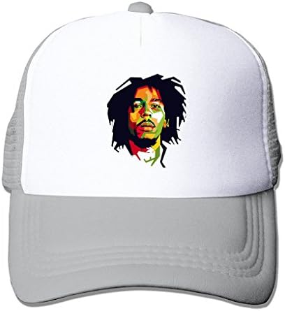 BYPGLT Music 50 Cent Hiphop Adjustable Printing Mesh Cap Snapback Unisex Custom Hats Gray