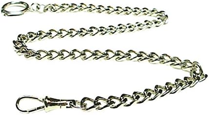 Old Father Time Custom Gents SPORT Pocket Watch Chain-148W