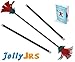 Black Jolly JRS Beginner Juggling Flower Sticks