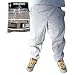 PANT CHEF B/W ELASTIC MED, EA, 14-0005 Challenger TEXTILES