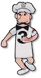 Milwaukee Brewers Sausage 3 Guido Mascot Patch