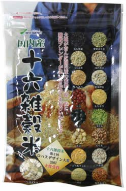 国内産 十六雑穀米(黒千石入り) 200g
