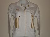 adidas - Adidas SBS II TT Women Jacket - White / Methalic Gold