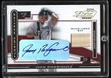 Ivan Rodriguez Certified Autograph 2003 Playoff Pieces of the Game Baseball Card #POG-41 & #72/75 Signed w/ Game Used Bat Florida Marlins / Detroit Tigers / Texas Rangers / Washington Nationals FHOFER