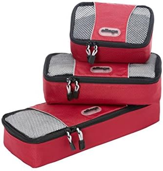 eBags Slim Packing Cubes - Assorted 3PC Set