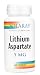 Solaray - Lithium Aspartate, 5mg, 100 capsules