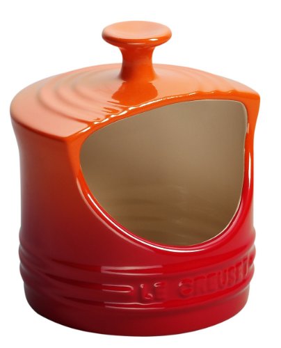 Le Creuset Steinzeug Salzgef&auml;&szlig; 0,3 l, ofenrot Preisvergleich