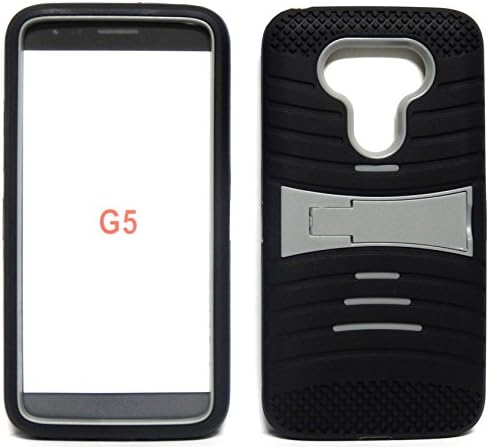 U-Case Hybrid Cover Case for { Other } LG G5 RS988 (Black & Gray)