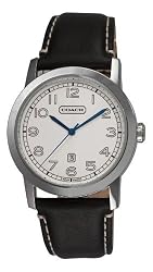 Coach Bleecker Mens Black Leather Watch 14600899