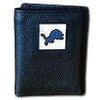Detroit Lions Executive Leather Trifold Wallet in a Tin - NFL Football Fan Shop Sports Team Merchandise