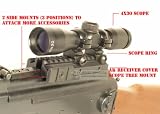 AK47Combo 4x30 scope with Receiver Scope tree Mount , bipod and free rings