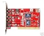 8-Port Combo PCI Karte mit 5x USB2.0 Port und 3x Firewire IEEE-1