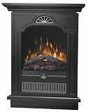 Dimplex EWMC-BLK-SS Symphony Wall-Mounted Corner-Style Electric Fireplace, Black