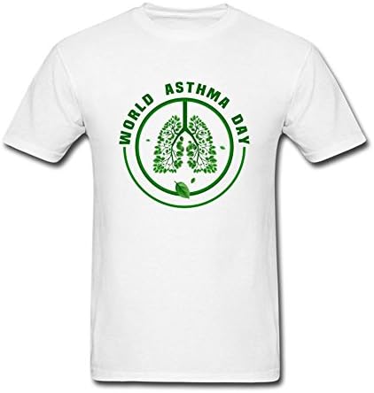 LJLForever Men's Medical Asthma World Day Logo T Shirt