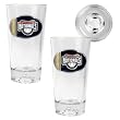 Washington Nationals 2pc Pint Ale Glass Set with Baseball Bottom - Oval Logo MLB Baseball