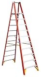 Werner P6210 10-Foot 300-Pound Duty Rating Fiberglass Platform Ladder