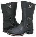 Men's Advanced X-Element Motorcycle Biker Cruiser Boots - Size : 9 1/2
