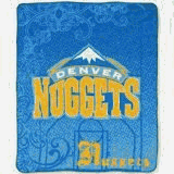 Denver Nuggets Royal Plush Raschel NBA Blanket Micro Series