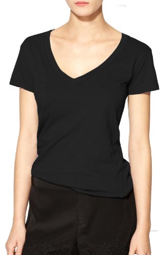 La5937z Women's Short Sleeve Pocket Vee