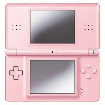 Nintendo Coral Pink Nintendo Ds Lite w/ BONUS ITEMS