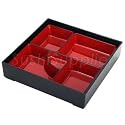 Lacquer Bento Lunch Box w/ Tray