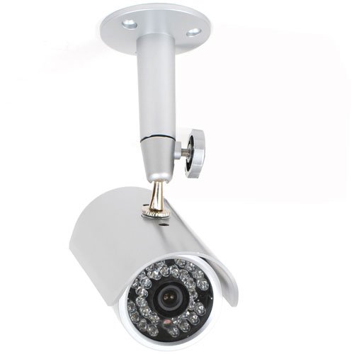 VideoSecu Day Night IR Security Camera Built in Audio Microphone 30 Infrared LEDs CCTV DVR Home Surveillance System Camera with Free Bracket 1ZN