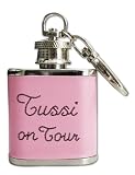 Eigenschaften Tussi on Tour / Tussi on Tour, Mini Flachmann als Schlüsselanhänger pink