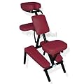 11869 Massagestuhl Therapiestuhl Kosmetikstuhl Behandlungsstuhl Tattoostuhl eyepower EPR-MS-203 in Rot - Ma�e (L/B/H): ~ 80x46x105 cm