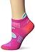 Balega Hidden Dry Moisture Wicking Performance No Show Athletic Running Socks for Men and Women (1 Pair), Pink/Aqua, Large